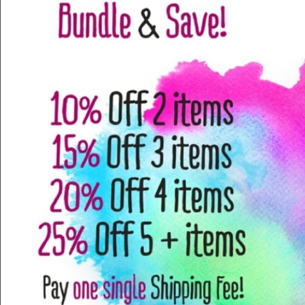 BUNDLE TO SAVE!!!